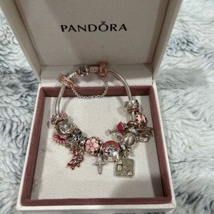 Wome’s Pandora bracelet.